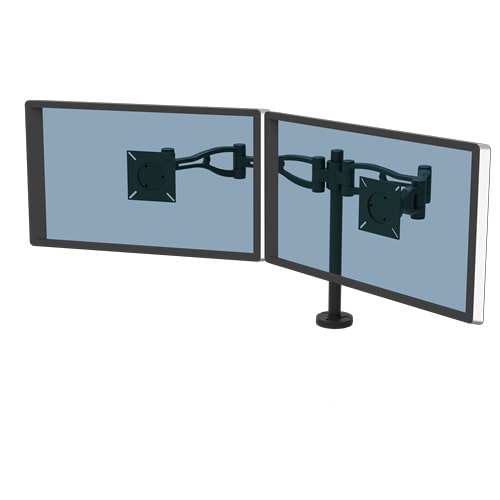 Fellowes Doppelmonitorarm Vista schwarz Fellowes Doppelmonitorarm Vista schwarz